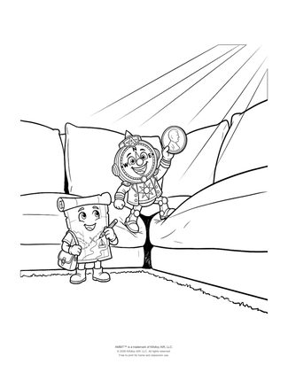 Coloring page: Ambit and Atlas